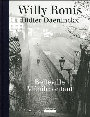 Couverture du livre « Belleville Ménilmontant » de Didier Daeninckx aux éditions Hoebeke