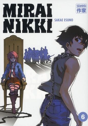 Couverture du livre « Mirai Nikki ; le journal du futur Tome 6 » de Sakae Esuno aux éditions Casterman