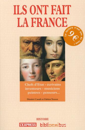 Couverture du livre « Ils ont fait la France » de Dimitri Casali et Fabien Tesson aux éditions Omnibus