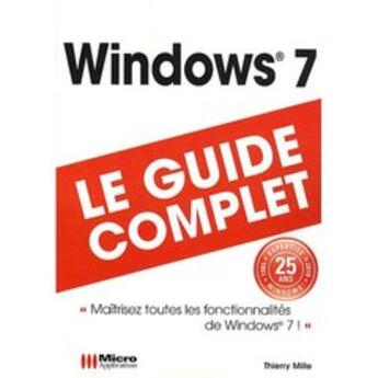 Couverture du livre « Windows 7 » de Mille-T aux éditions Ma