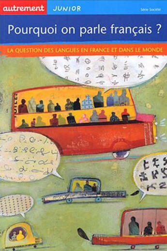 Couverture du livre « Pourquoi on parle francais ? » de Cornulier/Tesson aux éditions Autrement