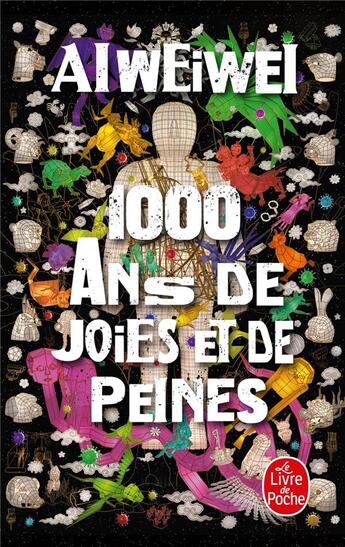 Couverture du livre « 1 000 ans de joies et de peines » de Wei Wei Ai aux éditions Le Livre De Poche