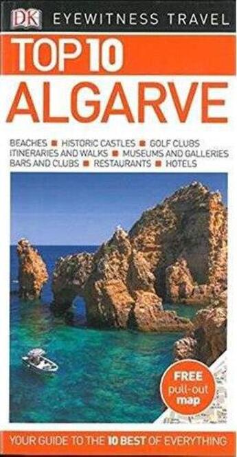 Couverture du livre « TOP 10 ; Algarve » de Paul Bernhardt aux éditions Dorling Kindersley