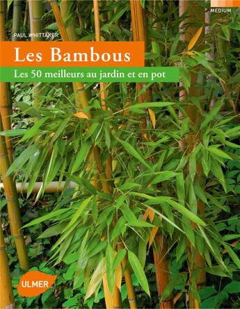 Couverture du livre « Bambous ; les 50 meilleurs au jardin et en pot » de Paul Whittaker aux éditions Eugen Ulmer