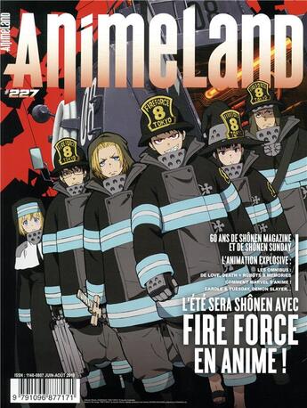Couverture du livre « ANIMELAND Tome 227 » de Animeland aux éditions Am Media Network