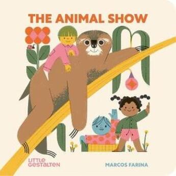 Couverture du livre « The animal show » de Marcos Farina aux éditions Dgv