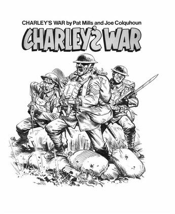 Couverture du livre « La grande guerre de Charlie : portfolio » de Joe Colquhoun et Pat Mills aux éditions Delirium Editions