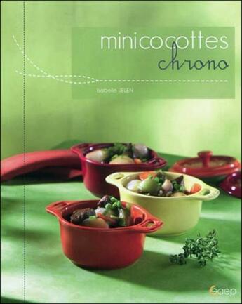 Couverture du livre « Minicocottes chrono » de Isabelle Jelen aux éditions Saep
