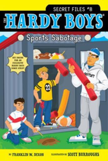 Couverture du livre « Sports Sabotage » de Franklin W. Dixon aux éditions Aladdin