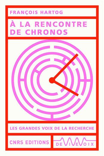 Couverture du livre « À la rencontre de Chronos » de Francois Hartog aux éditions Cnrs