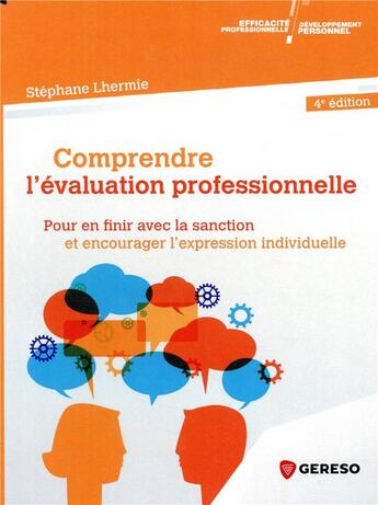 Couverture du livre « Comprendre l'évaluation professionnelle (4e édition) » de Stephane Lhermie aux éditions Gereso