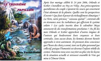 Couverture du livre « Orlando Tome 2 : le troisième papillon » de Ode Pactat-Didier aux éditions Le Cygne D'o