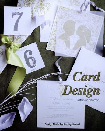 Couverture du livre « Card design » de Jon Newman aux éditions Design Media