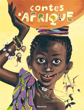 Couverture du livre « Contes d'Afrique » de Ann Rocard aux éditions Lito