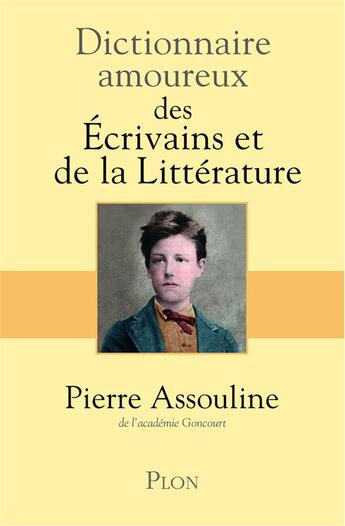 Couverture du livre « Dictionnaire amoureux : des écrivains et de la littérature » de Pierre Assouline aux éditions Plon
