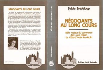 Couverture du livre « Negociants au long cours role moteur du commerce ... » de Sylvie Bredeloup aux éditions L'harmattan