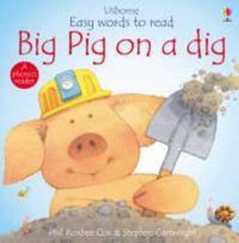 Couverture du livre « Big Pig on a Dig » de Phil Roxbee Cox aux éditions Usborne