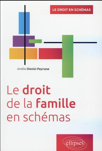Couverture du livre « Le droit de la famille en schemas » de Dionisi-Peyrusse A. aux éditions Ellipses