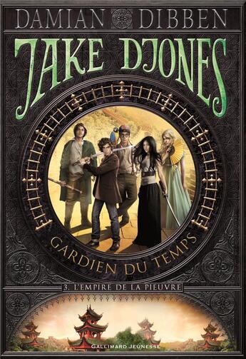 Couverture du livre « Jake Djones, gardien du temps t.3 ; l'empire de la pieuvre » de Damian Dibben aux éditions Gallimard-jeunesse