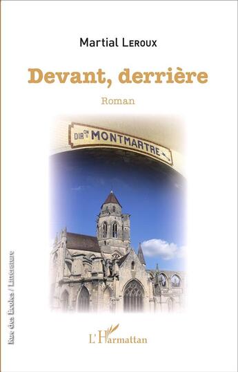Couverture du livre « Devant, derrière » de Martial Leroux aux éditions L'harmattan
