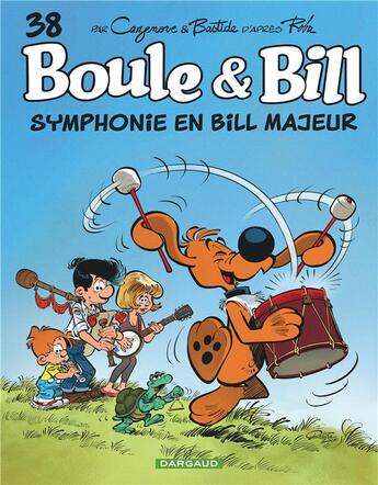 Couverture du livre « Boule & Bill Tome 38 : symphonie en Bill majeur » de Christophe Cazenove et Jean Bastide aux éditions Boule Et Bill