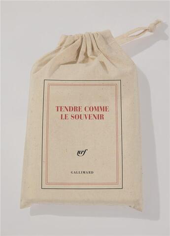 Couverture du livre « Pochette tendre comme le souvenir » de Collectif Gallimard aux éditions Gallimard