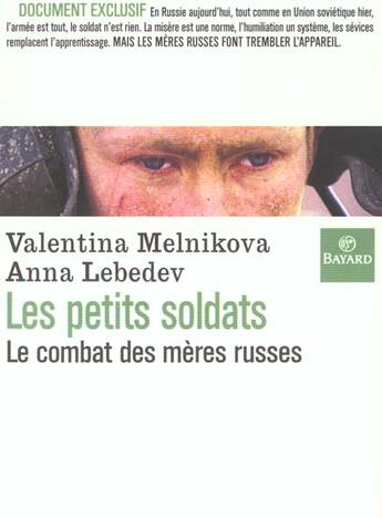 Couverture du livre « Petits Soldats » de Valentina M aux éditions Bayard