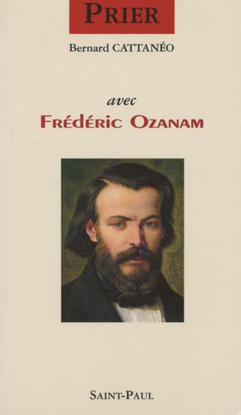 Couverture du livre « Prier avec frederic ozanam » de  aux éditions Saint Paul Editions
