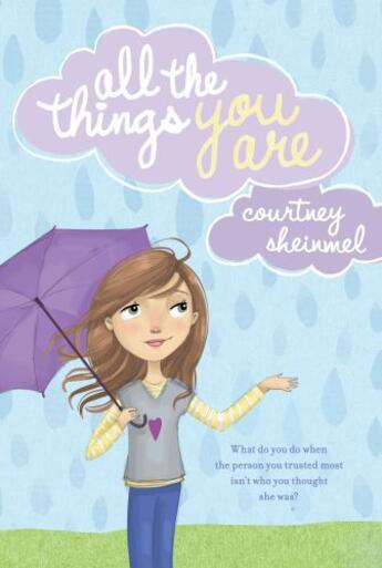 Couverture du livre « All the Things You Are » de Sheinmel Courtney aux éditions Simon & Schuster Books For Young Readers