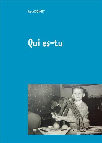Couverture du livre « Qui es-tu » de Schmitt Pascal aux éditions Books On Demand