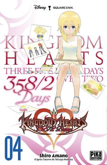 Couverture du livre « Kingdom Hearts - 358/2 days Tome 4 » de Shiro Amano et Tetsuya Nomura aux éditions Pika