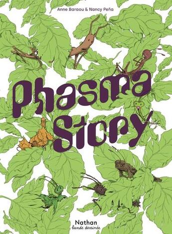 Couverture du livre « Phasmastory » de Nancy Pena et Anne Baraou aux éditions Nathan