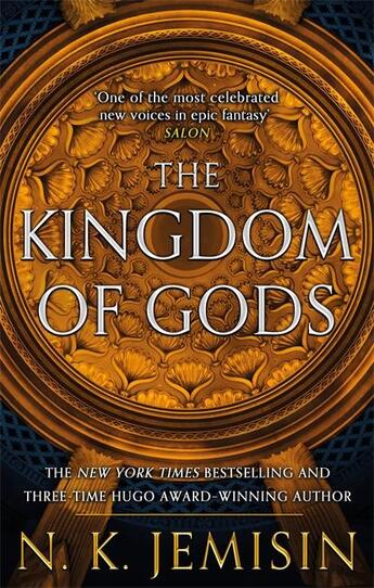 Couverture du livre « THE KINGDOM OF GODS V. 3 » de Jemisin N.K. aux éditions Orbit Uk