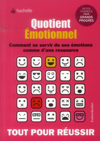 Couverture du livre « Quotient émotionnel » de Eveline Bouillon aux éditions Hachette Pratique
