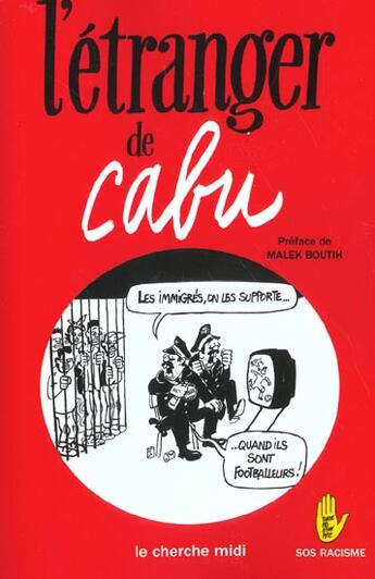 Couverture du livre « L'étranger de Cabu » de Cabu aux éditions Cherche Midi
