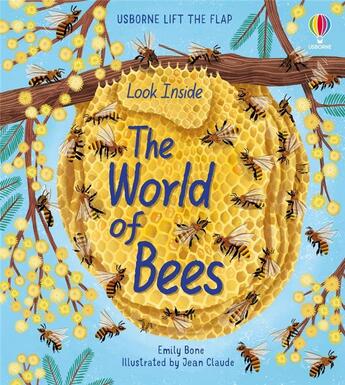 Couverture du livre « Look inside : the world of bees » de Emily Bone aux éditions Usborne