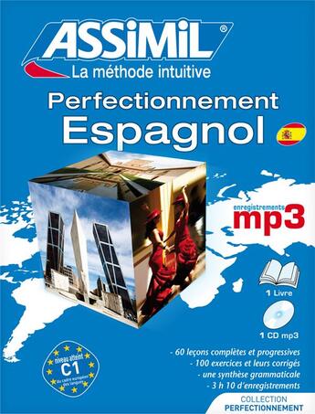 Couverture du livre « Perfectionnement espagnol » de Anton F.J. aux éditions Assimil