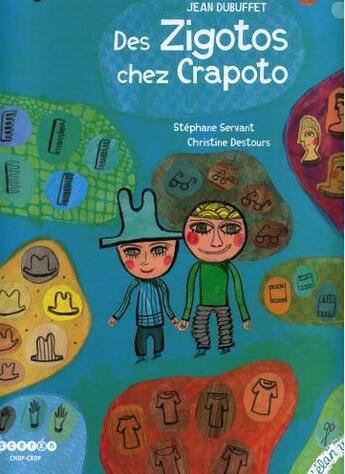 Couverture du livre « Des zigotos chez crapoto » de Sevrant - Destours aux éditions Crdp D'aix Marseille