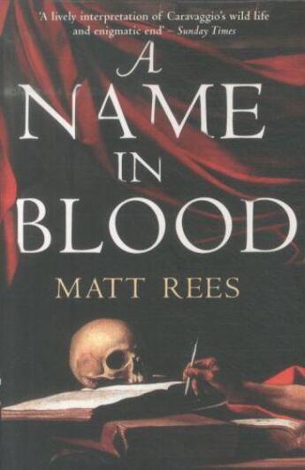 Couverture du livre « A name in blood » de Matt Rees aux éditions Atlantic Books