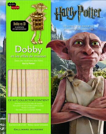 Couverture du livre « Harry Potter ; Dobby et les elfes de maison ; dans les coulisses des films » de Jody Revenson aux éditions Gallimard-jeunesse
