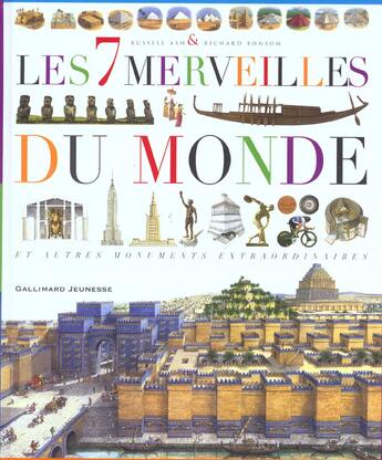 Couverture du livre « Les 7 merveilles du monde » de Ash/Bonson aux éditions Gallimard-jeunesse