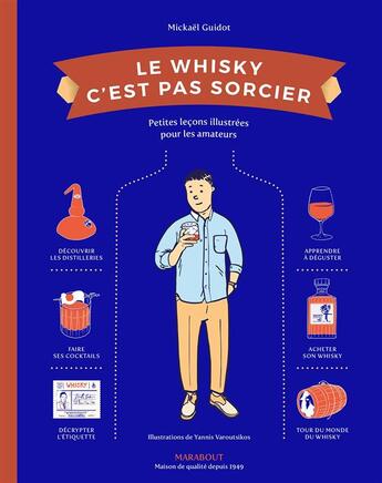 Couverture du livre « Le Whisky c'est pas sorcier » de Georges Mickael aux éditions Marabout