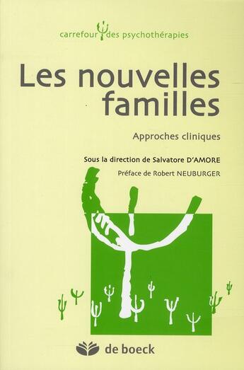 Couverture du livre « Les nouvelles familles » de D'Amore Salvatore aux éditions De Boeck Superieur