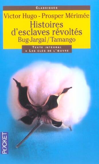 Couverture du livre « Histoires d'esclaves révoltés ; Bug-Jargal ; Tamango » de Victor Hugo et Prosper Merimee aux éditions Pocket