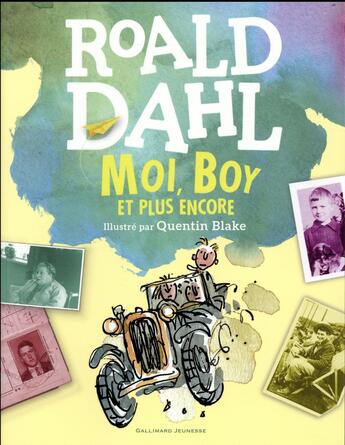 Couverture du livre « Moi, boy (et plus encore) » de Roald Dahl aux éditions Gallimard-jeunesse