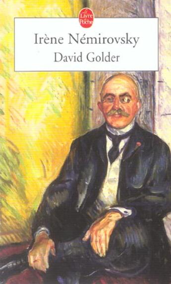 Couverture du livre « David Golder » de Irene Nemirovsky aux éditions Le Livre De Poche