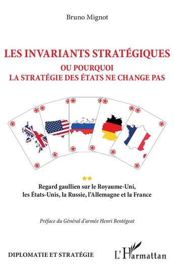 Couverture du livre « Les invariants stratégiques - ou pourquoi la stratégie des états ne change pas » de Bruno Mignot aux éditions L'harmattan