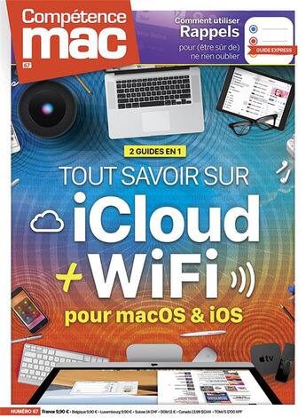 Couverture du livre « Competence mac n 67 - tout savoir sur icloud + wifi » de Christophe Schmitt aux éditions Knowware
