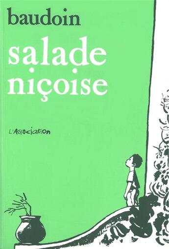 Couverture du livre « Salade nicoise » de Edmond Baudoin aux éditions L'association