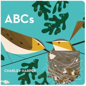 Couverture du livre « Charley harper abcs (skinny edition) » de Harper Charley aux éditions Ammo